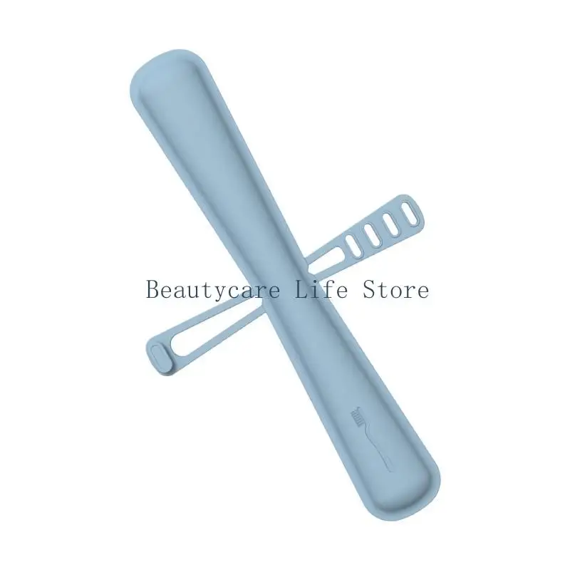 652C Silicone Toothbrush Holder Reusable Tooth brush Protector Lightweighted For Any Bag