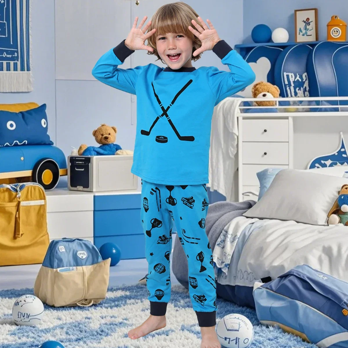 MUNICosplay-Costume de pyjama pour enfants, tenue d'Halloween pour tout-petits, habillage de carnaval pour bébé, vêtements de fête de Pourim, cadeau de nouvel an, pyjama pour bébé, nouveau