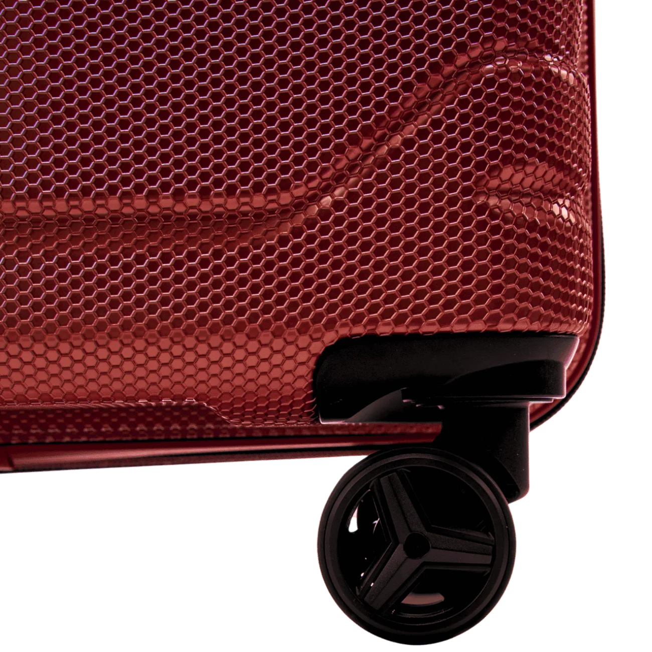Immagine 5: Kit da viaggio: grande zaino KISKADEE nero + valigia da cabina CRAKE Red Wine 20”
