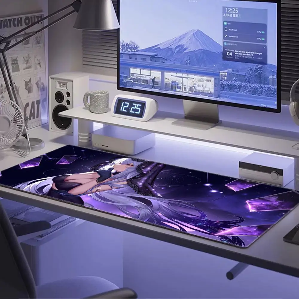 Honkai Star Rail Black Swan Gaming Large Mouse Pad Computer Laptop Mousepad XXL Office Keyboard Pad Desk Mat PC Gamer Mouse Mat