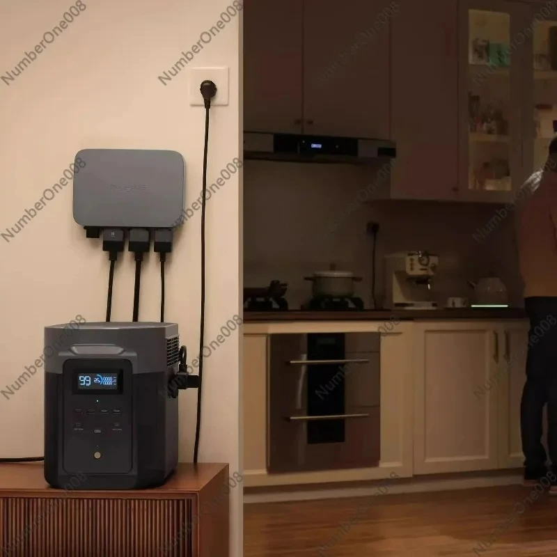 Micro Inverter for Home Solar System, MPPT PowerStream Energy Storage, Portable Power Supply for House Residential Use image 3