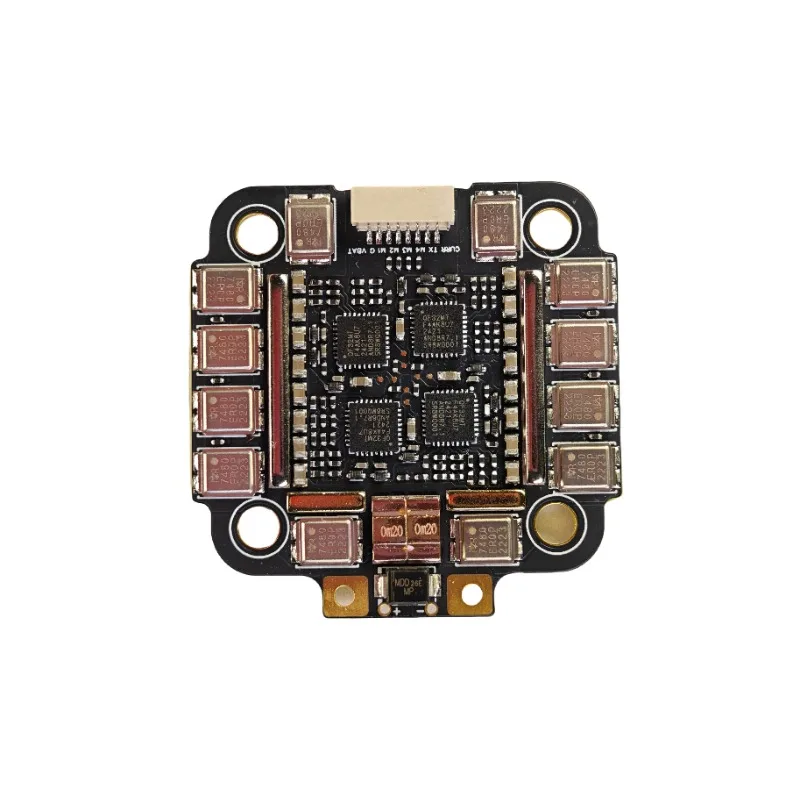 RoRusFlyingRC STACK 75A 4IN1 ESC V3.2 And H7D MK1 DPS310 H743 Flight Control Support AP/INAV/BF/RotorFlight Firmware