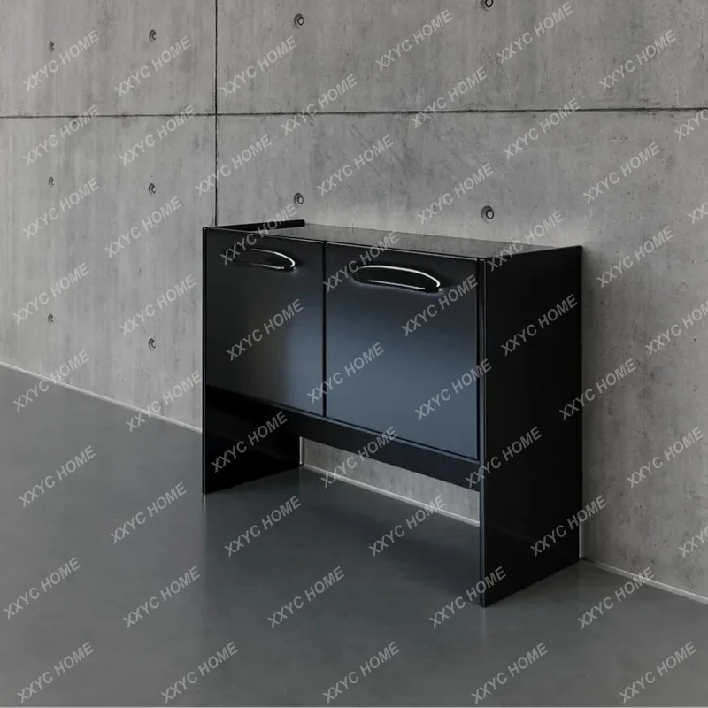 XX simple color double door side cabinet storage locker