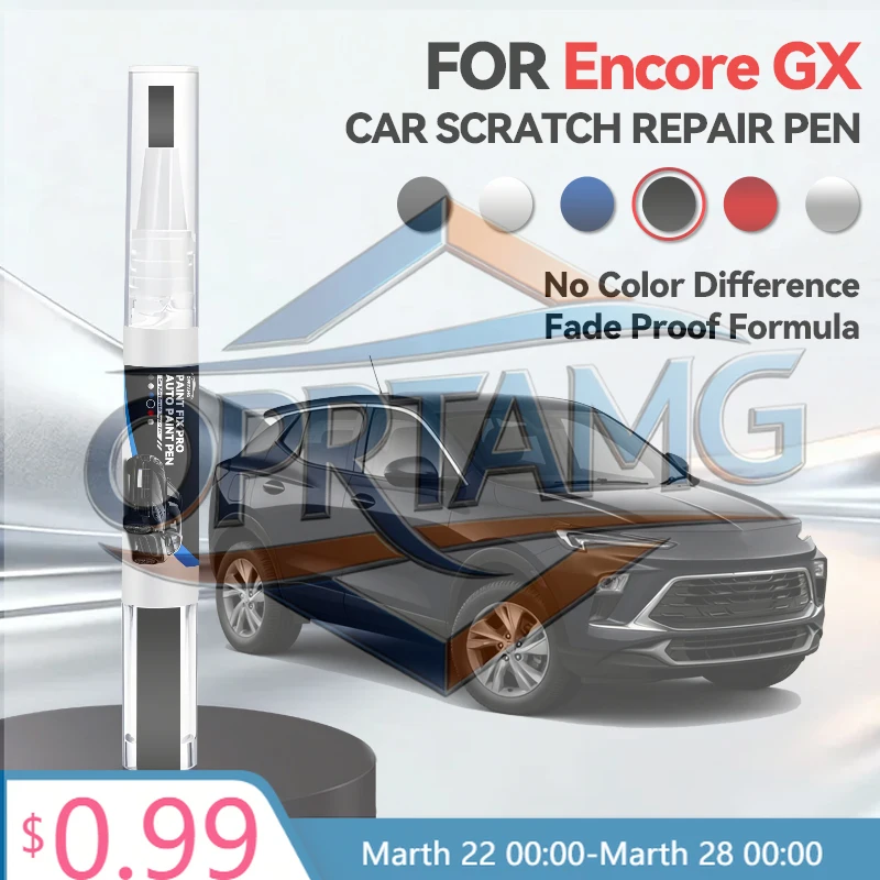 

2026 Hot Car Sticker For Buick Encore GX Paint Repair Pen Touch Up Scratch Remover DIY Car Accessories Pearl White Glacie