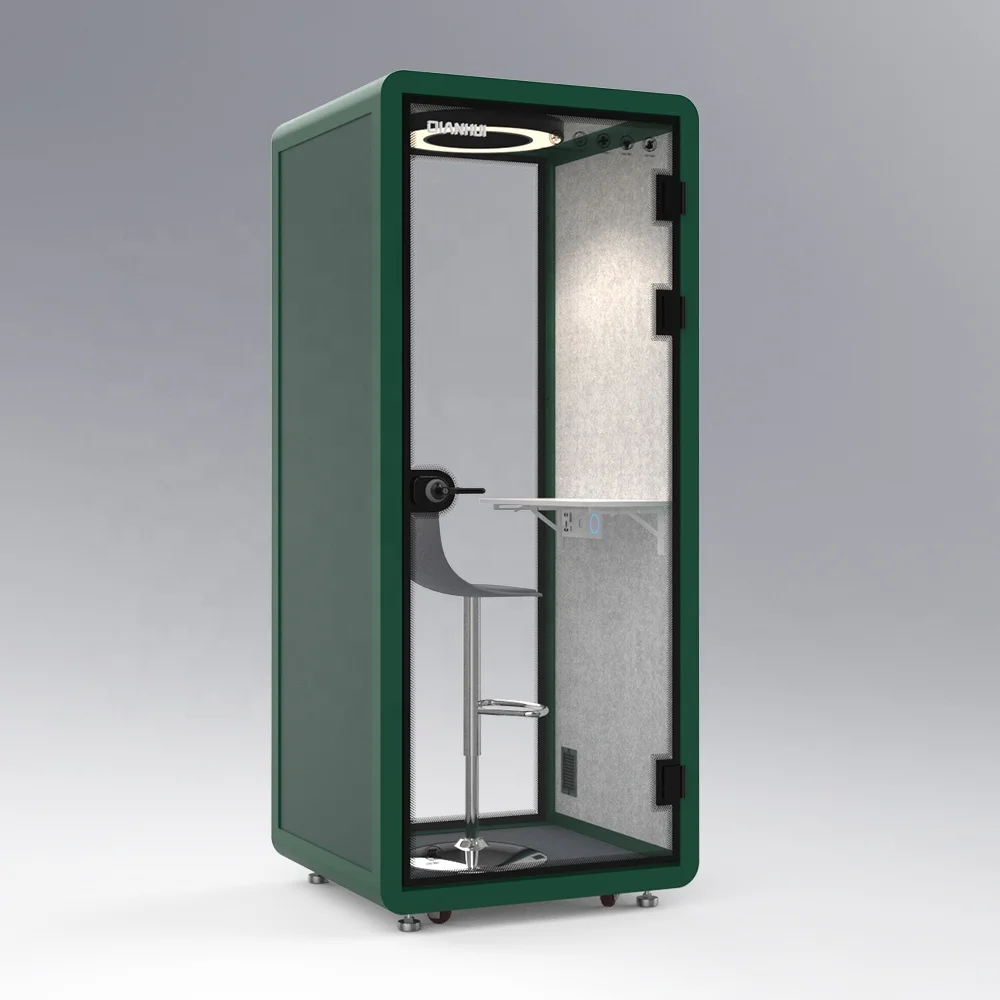 Customized Modular Soundproof Booth Office Pods Work Pod Mini Soundproof Studio Booth Room for Public Office Building