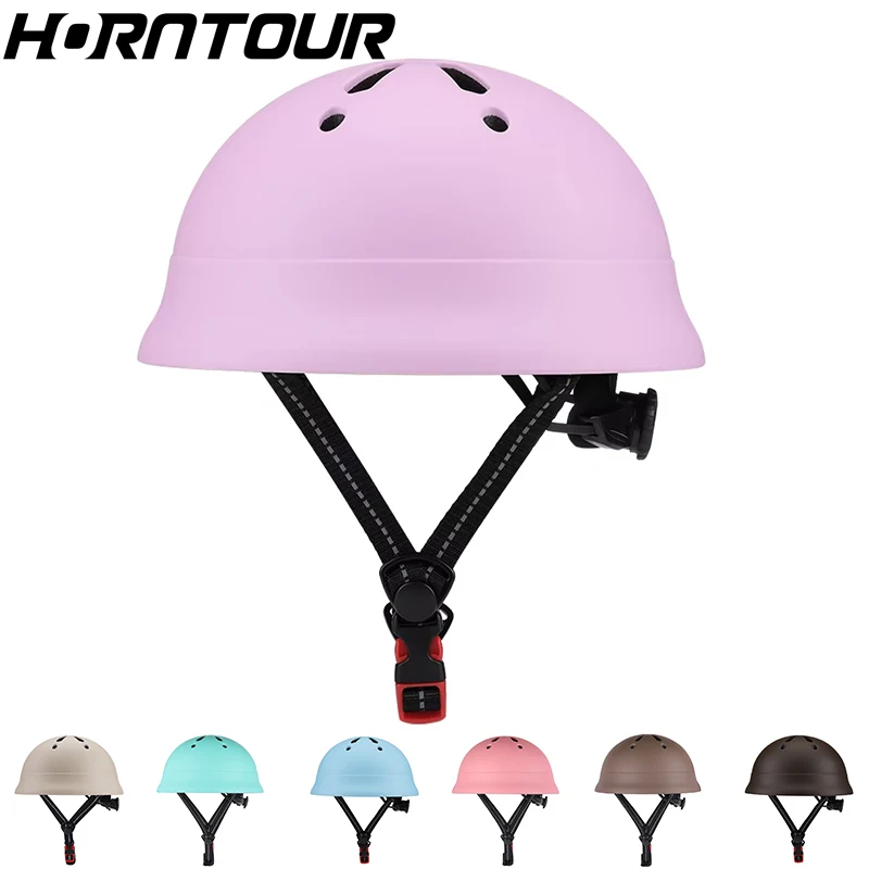 

Horntour Child Bicycle Helmet Ultralight Kids Road Bike Helmets Adjustable Breathable Head Protector Skateboard Cycling Helmet