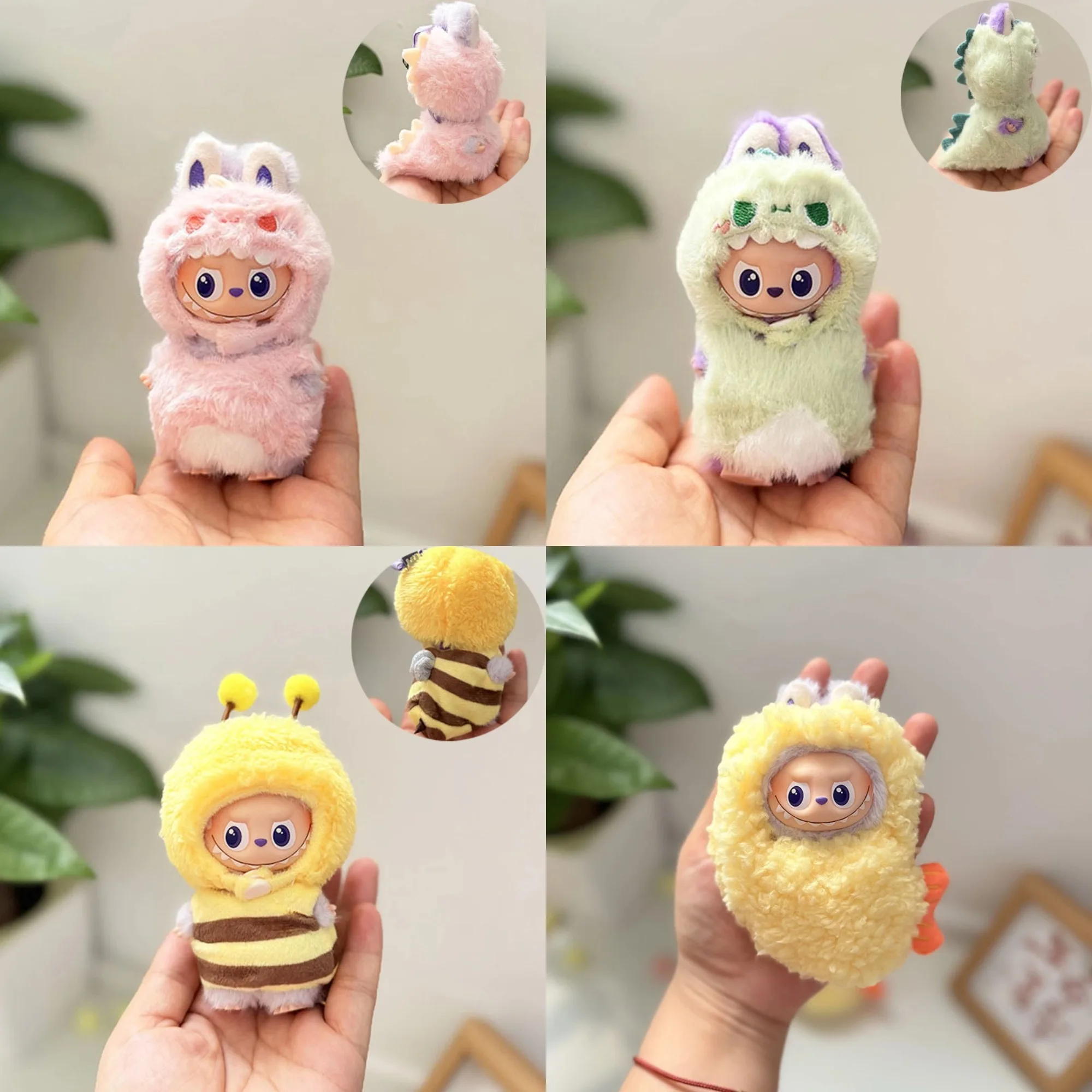 

Мини-лабу Heart Code 4-го поколения, наряд динозавра и пчелы, милый костюм динозавра и комбинезон с креветками и темпурой для виниловой куклы 10 см