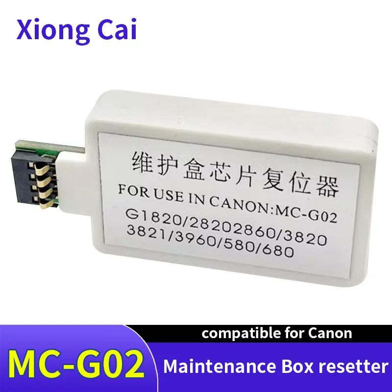 MC-G02 Ink Maintenance Box Chip Resetter For Canon G2160 G3160 G1220 G2260 G3260 G1420 G2420 G2460 G3420 G3460 G1520 G2520 G2560