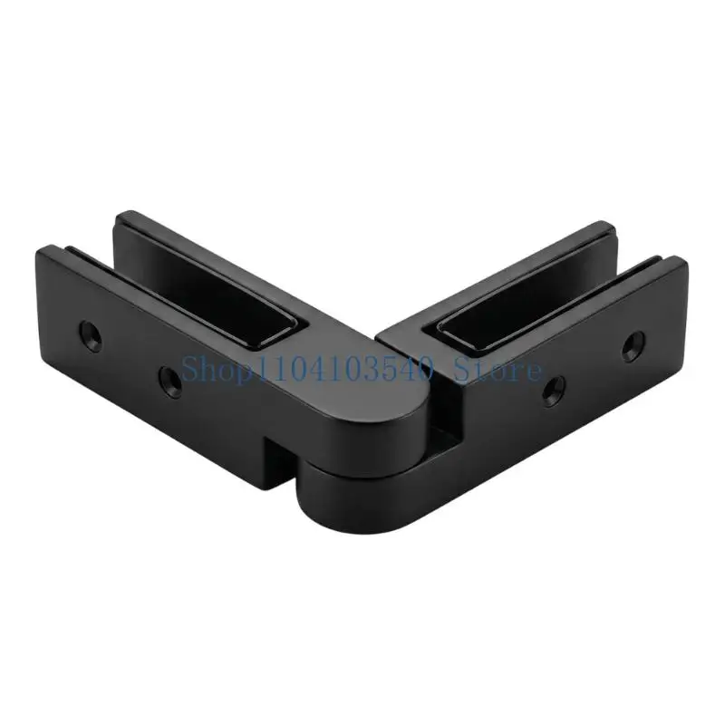 02DC Black Glass Clamp for 8-13.5mm Railing Glass Installation Use