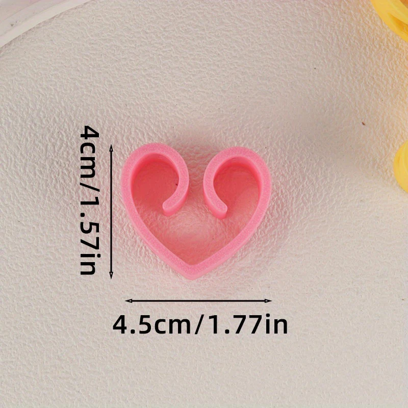 Heart-Accented Easy Training Chopsticks with Non-Slip Hinges; Reusable, Great for Both Adults and Kids