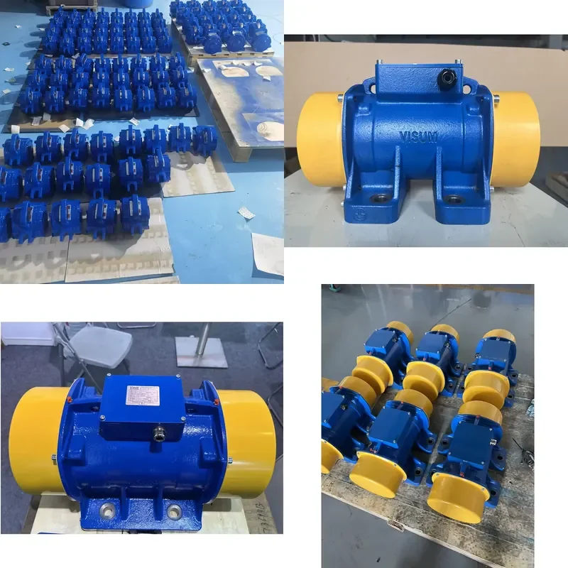 for Optimized VMH Vibration Motor Thrust 0-60kN Frequency 100Hz IP66 Protection Class Electric Vibration Motor for Industrial