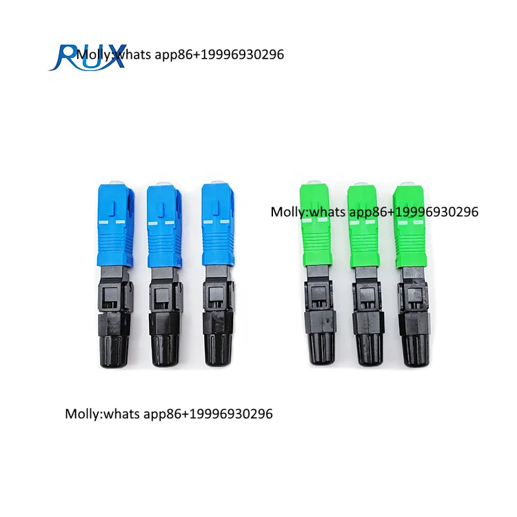 Fiber Optic Fast Connector Sc Apc Sc Upc Ftth Fibra Optica Quick Connector Assembly Connector