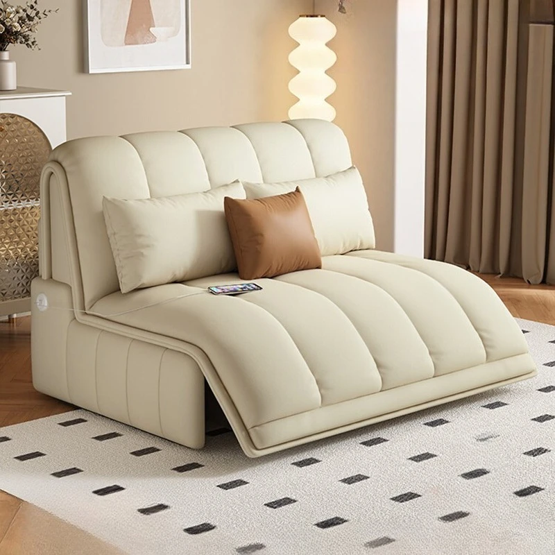 

Nordic Cream Style Electric Sofa Bed French Designer Library Recliner Puff Sofa Lounge Living Room Furniture Sofy Do Salonu FYES