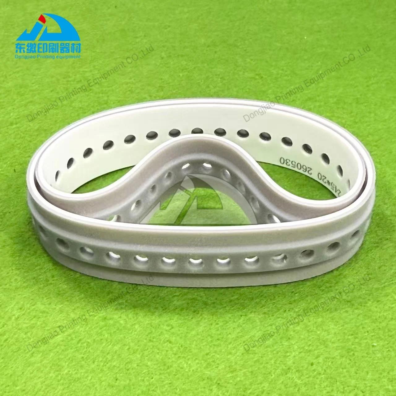 Correa de Succión para Heidelberg SM102, 235x20mm 245x20mm, Correa de Frenado Verde, Repuestos para Maquinaria de Impresión Offset