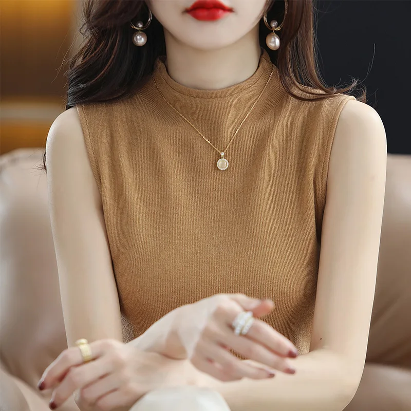 سترة نسائية محبوكة مستديرة من Ne Svel لربيع 2025، بدلة رفيعة، ملابس داخلية، ملابس خارجية، نمط عريض، قطع مستقيمة C... #3