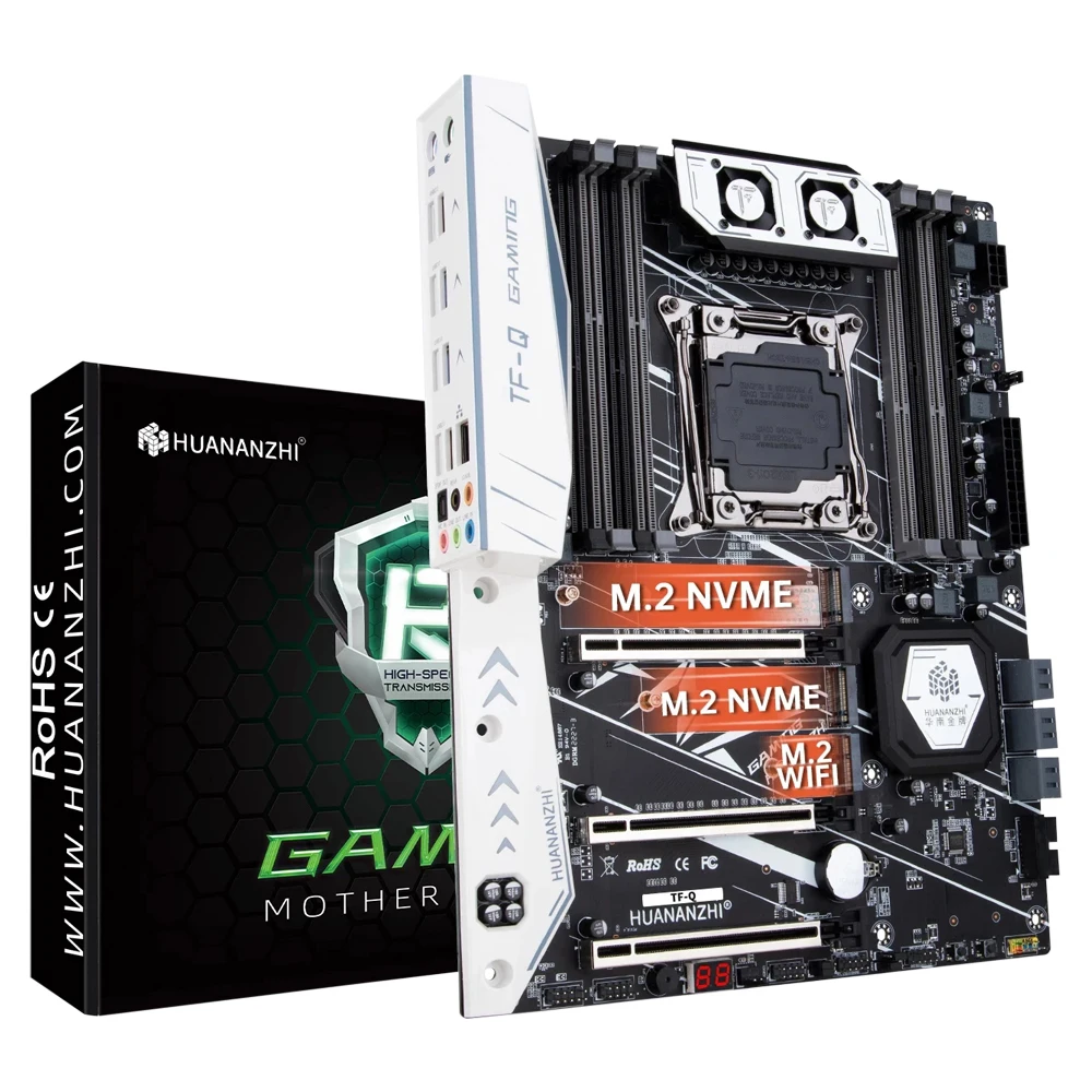 

HUANANZHI X99-TF-Q Motherboard Support Intel LGA2011-3 Platform Processor DDR3 DDR4 128G M.2 NVME SATA3.0 6Gb/s Motherboard