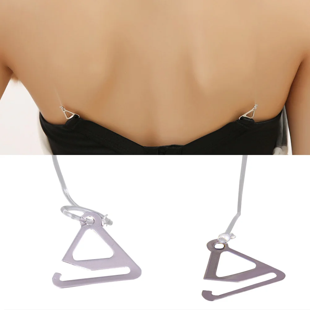 2.2Cm Invisible Bra Straps Adjustable Stretchable For Dresses Tops Rompers Women Accessories Comfortable Invisible Straps