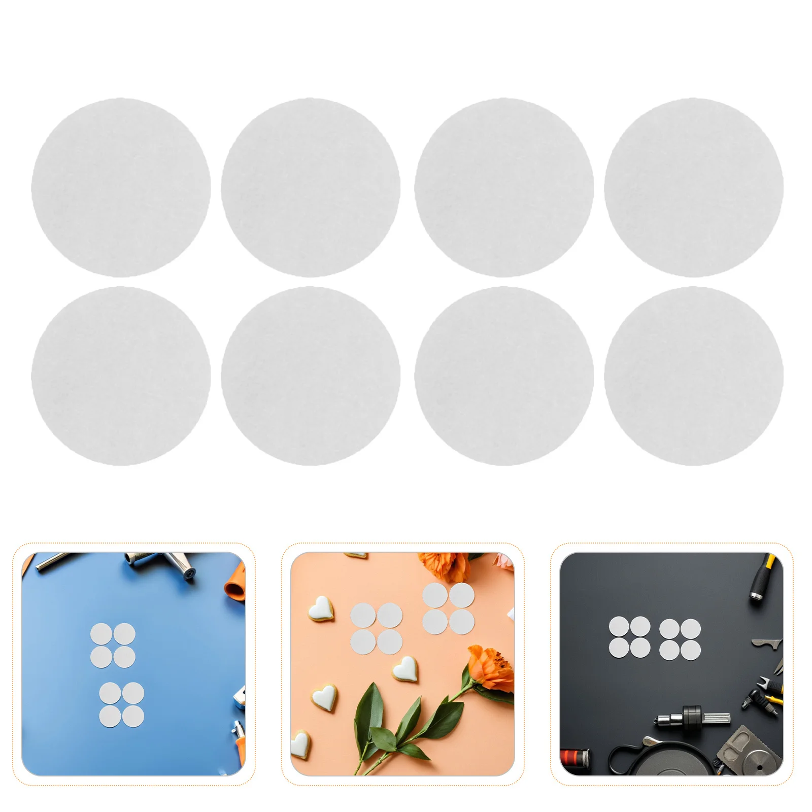 120 штук ватных дисков для ароматизаторов, заменяемые части для авто