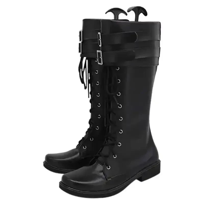 Botas de cosplay de Papá Noel de The Christmas Chronicles 2, hechas a medida, talla EU/US 5, 4'f/6/5;e,8/v/5.