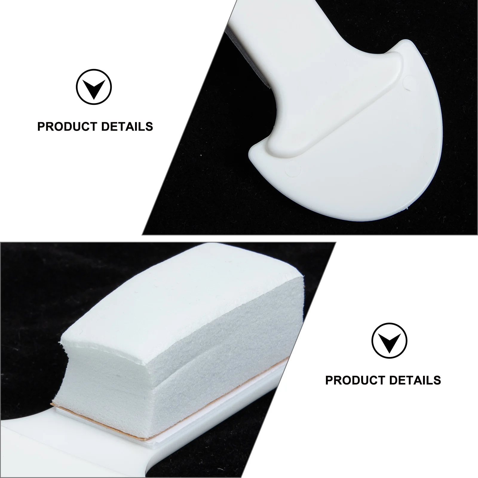 

6pcs Toilet Seat Lifter White Abs Compact Lightweight Bathroom Accessories Folding H Hygienic Tools Premium Material Durable