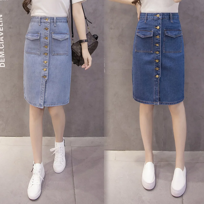 Jeans Skirts for Women Ripped Patchwork High Waist Woman Denim Skirt Clothing Trend 2024 Luxury Elegant Y2k Vintage Cheap Casual