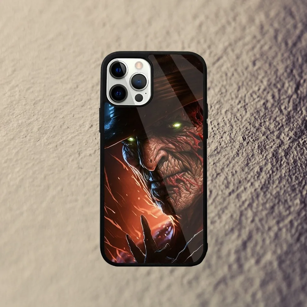 Film K-Krueger F-Freddy Horror Phone Case For iPhone 15,14,13,12,11,Plus,Pro,Max Mini Magsafe Magnetic Wireless Charging