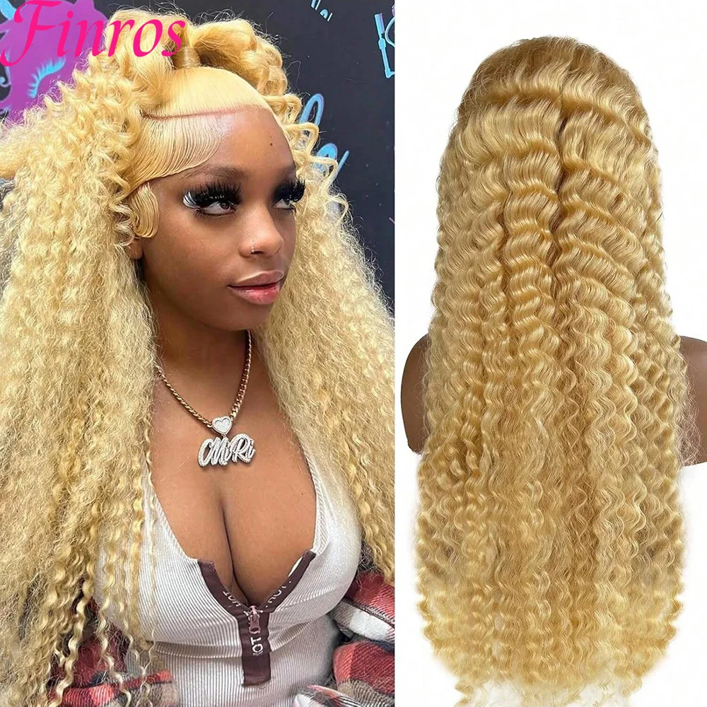 

Блонд-парик 613 HD с кружевной передней частью 13x6, глубокие волны, из натуральных человеческих волос, 38 дюймов, кудрявый, бразильский, для темнокожих женщин, плотность 200%