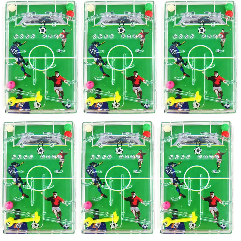10/30PCS Soccer Table Football Maze Game For Kid Early Educational Toy Football Theme Birthday Party Decor Girl Boys Party Favor