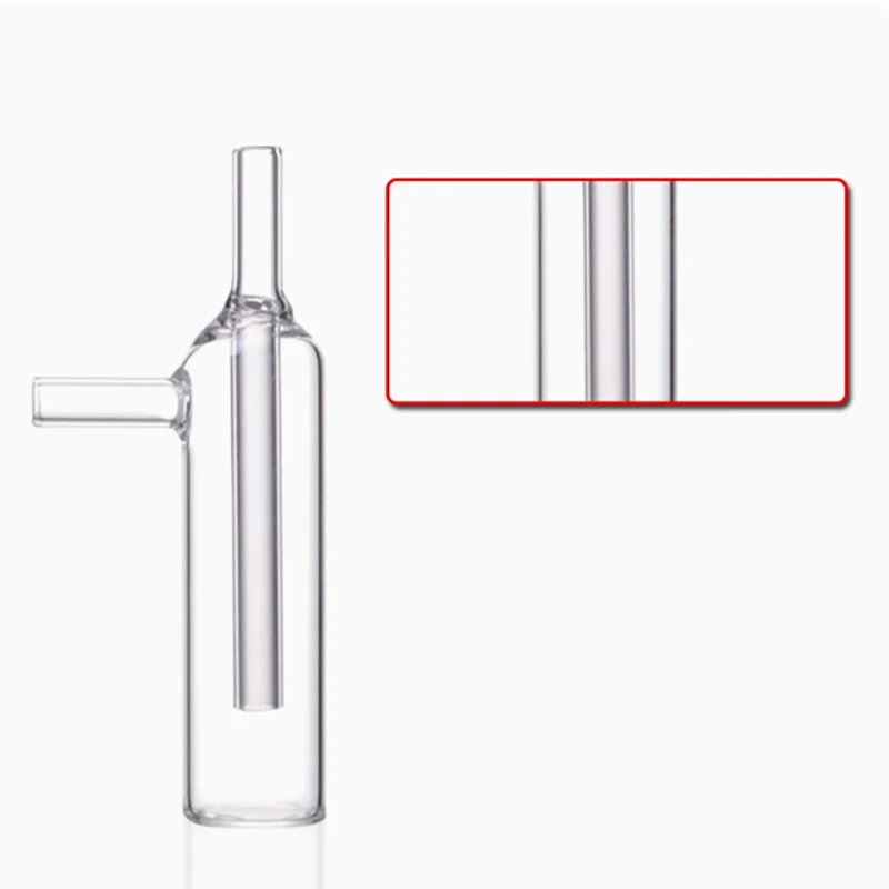 Water filter bottle safe sampling bottle anti-sucking glass bubble bottle explosion-proof bottle formaldehyde buffer bottle