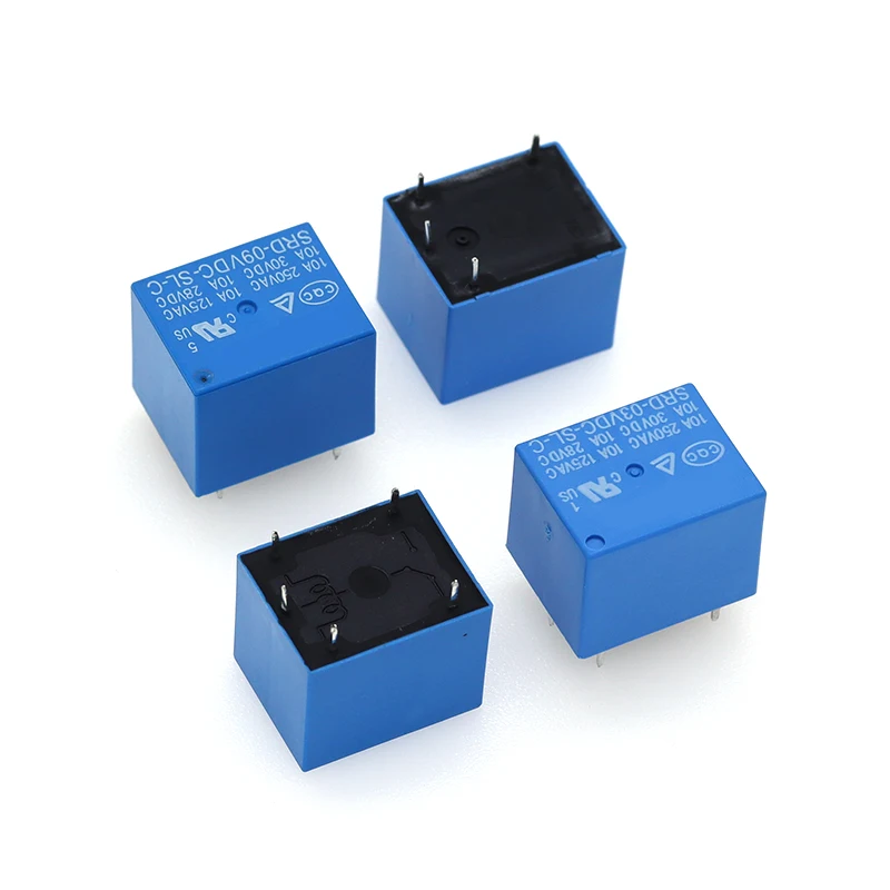 5PCS Relay SRD-5VDC-SL-C SRD-12VDC-SL SRD-3VDC SRD-9V relays 4/5PINS 12V DC High Quality Javino