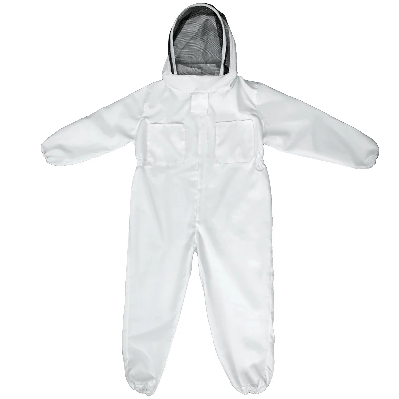 Full Body Beekeeping Clothes Professional Beekeepers Clothes Protection Gloves Beekeeping Safe Veil Unisex Children Protective