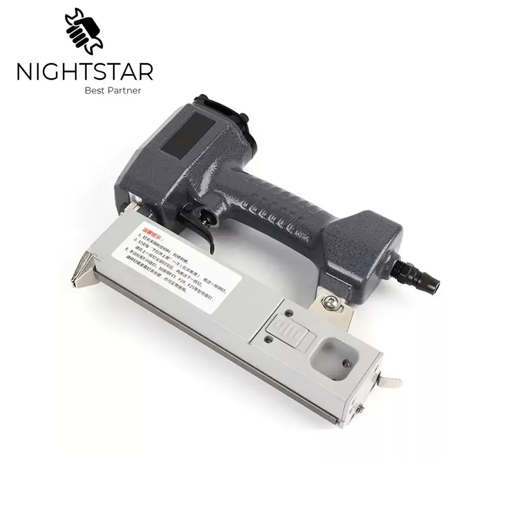 Pistola de Pregos Reta Pneumática F30 Mil Prego Explosão Decoração Código Prego Arma para Ferramentas Woodworking