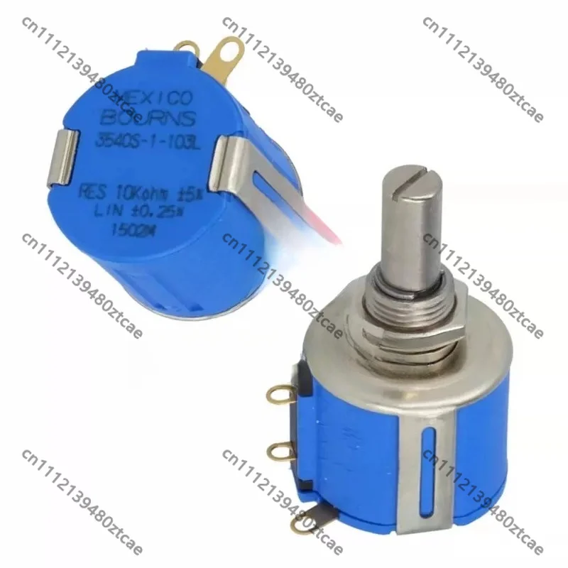 10K ±5% Multi-turn Potentiometer 3540S-1-103L, Compact Variable Resistor For Electronic Instrument Control Panel Matching