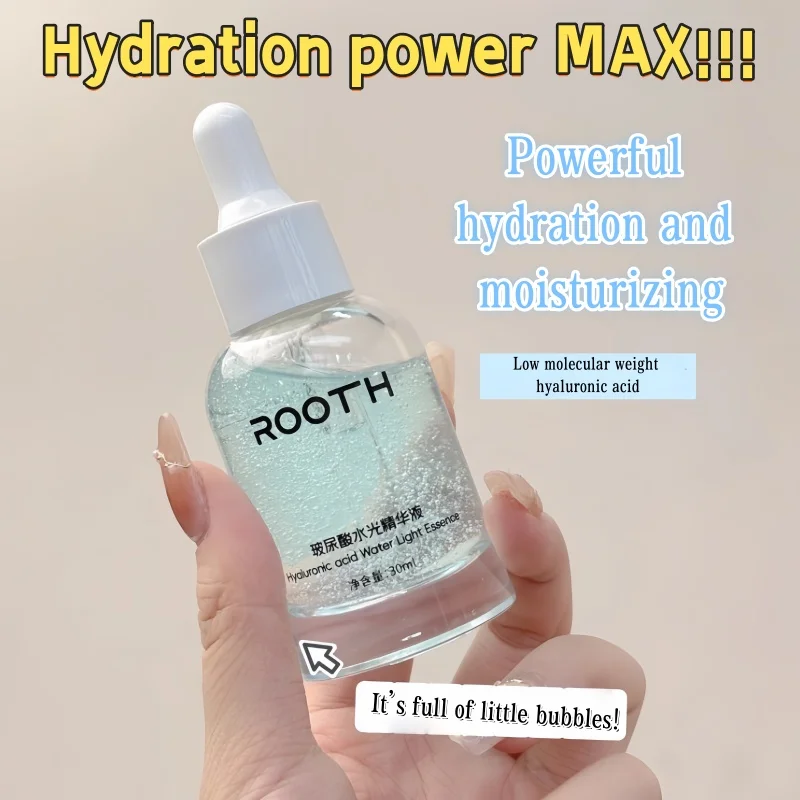 ROOTH Hyaluronic Acid Water-Light Essence 30ml Deeply Hydrating, Moisturizing, Soothing and Repairing Barrier Essence