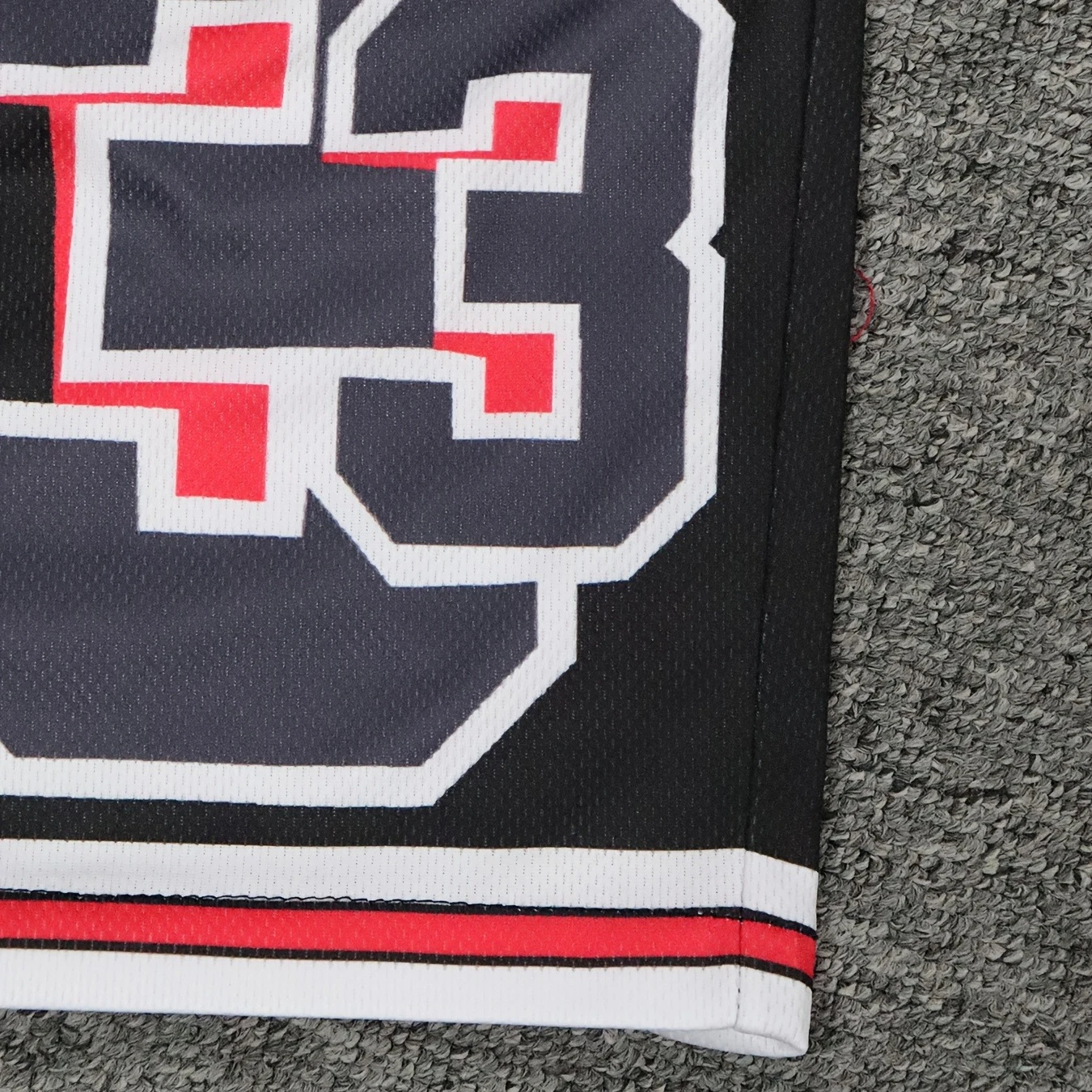 Verão chicago no.23 impressão gráfica shorts de basquete masculino casual shorts de praia de secagem rápida confortável relaxado-ajuste flexível moto shorts