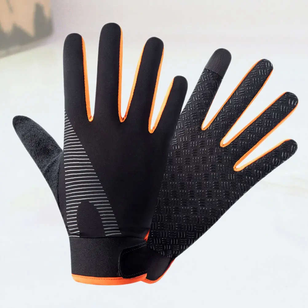 1Pair Sun Protection Ice Silk Diving Gloves Flexible Comfort Fit for Swimming Fishing Snorkeling Scuba Diving Water Sports Xl