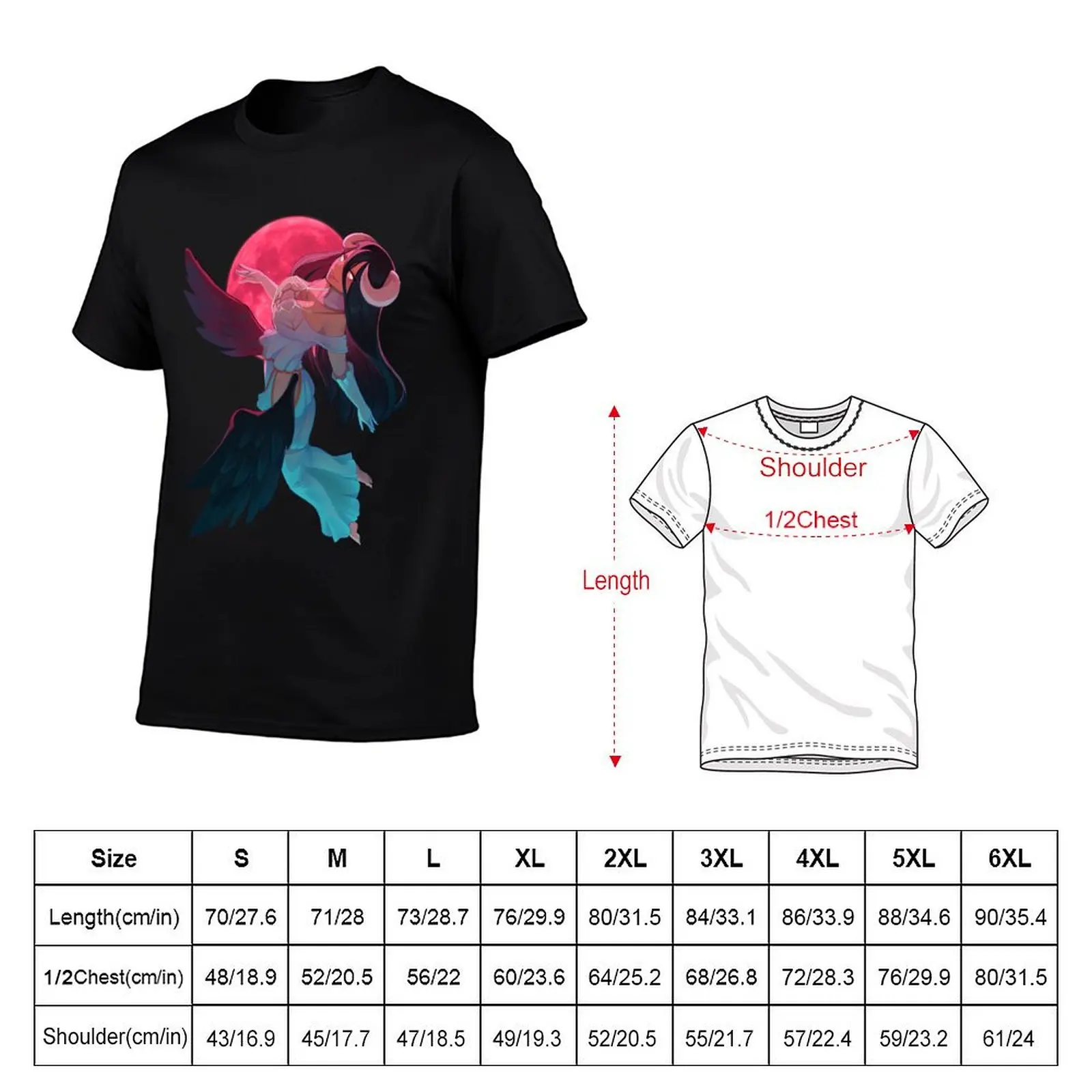 Albedo takes the skies T-Shirt Casual Loose Fit Summer Tee Shirt