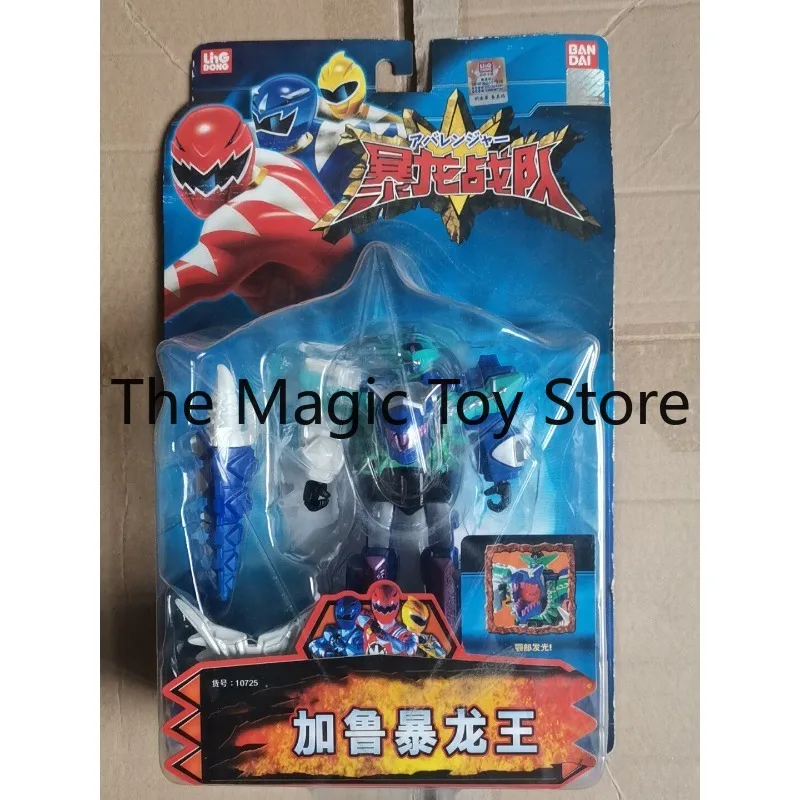 Оригинальная игрушка Bandai Spirit Dinosaur Team Garu Tyrannosaurus King, модель, коллекционная вещь, подарок на день рождения