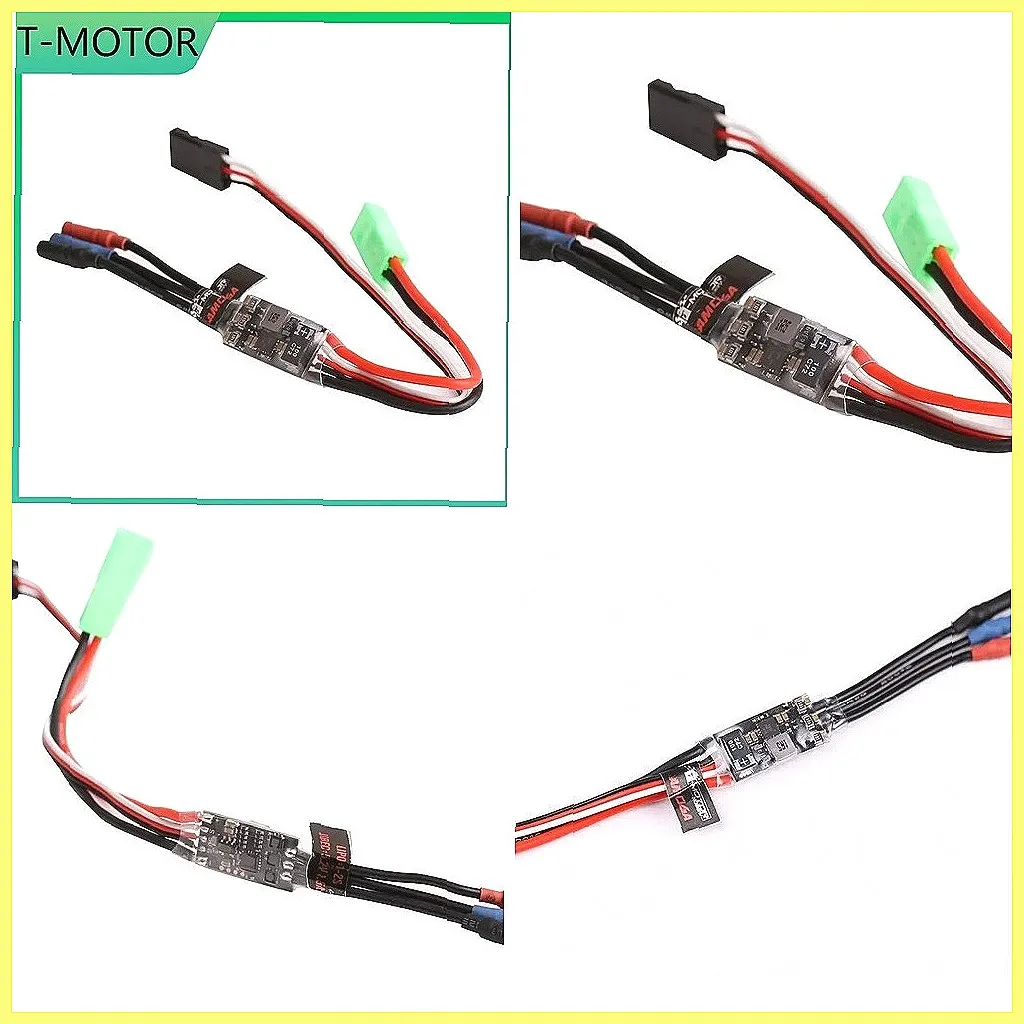 

SkyCityFPV T-MOTOR AM06A 6A 1-2S BLHeli_S ESC for F3P RC Airplane Flight Control