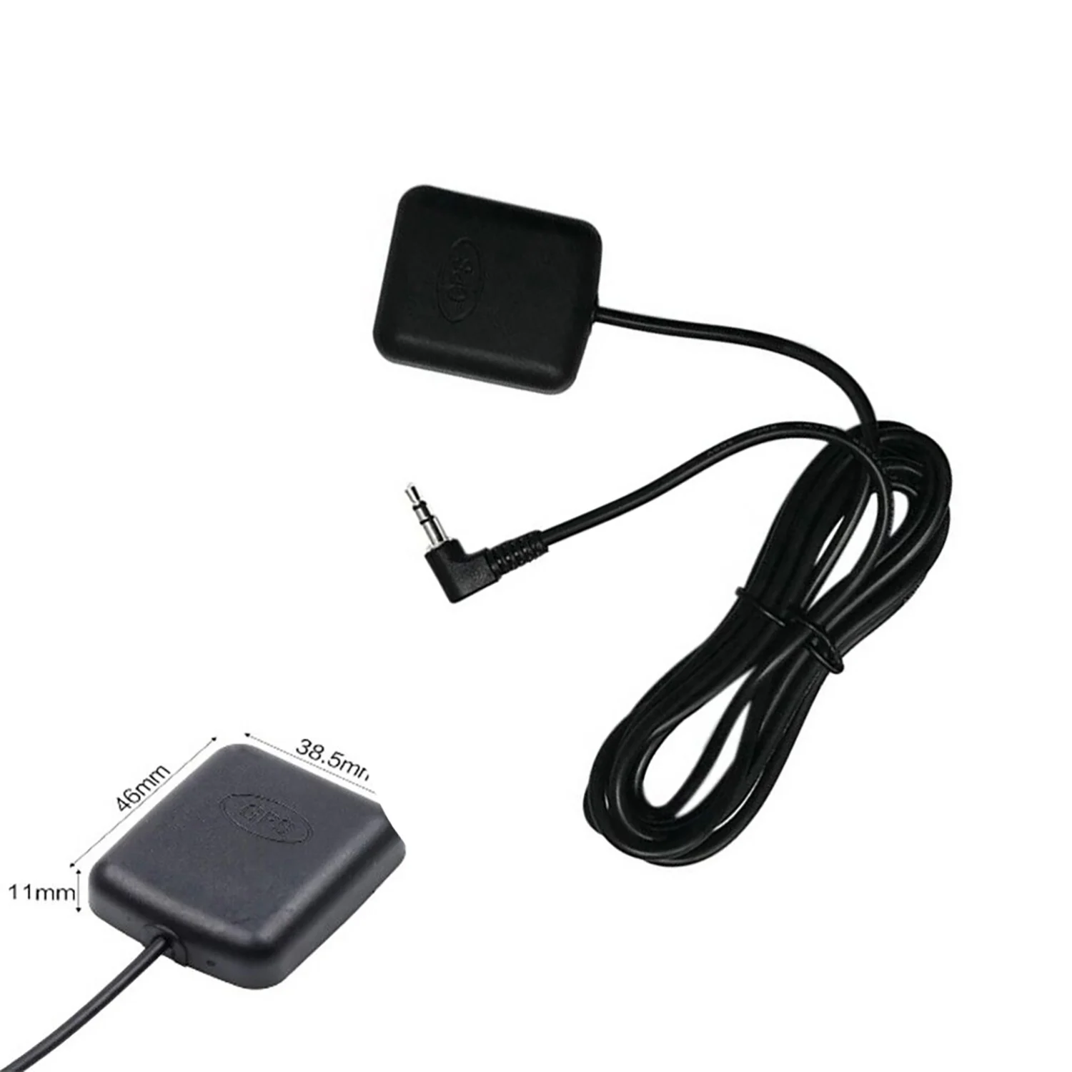 1pcs 3.5mm Elbow External GPS Antenna 3V to 5V for Car Truck SUV Dash Cams Dash Camera