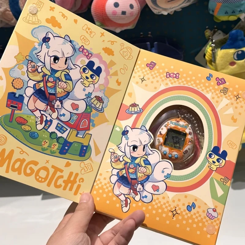 

Bandai Original Tamagotchi FENZ Edition Retro Virtual Electronic Pet Interactive Friendship Game Machine For Kids Age 8 And Up