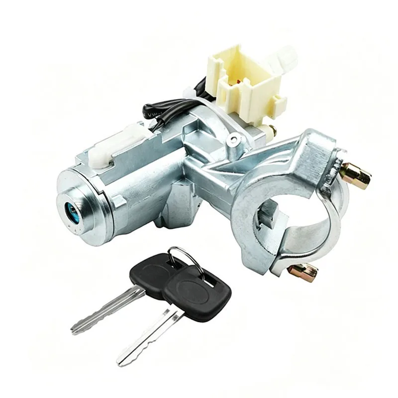 1pc Ignition Lock Cylinder Switch with 2 Keys Replaces 45020-06-4 for CAMRY 2002 2003 2004 2005 2006 Automobile Accessories