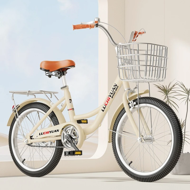 Mens Bicycle Adult Student Road Bike Junior High Teen Commuter Leisure Bike Princess Style Student Commuter Bicycle