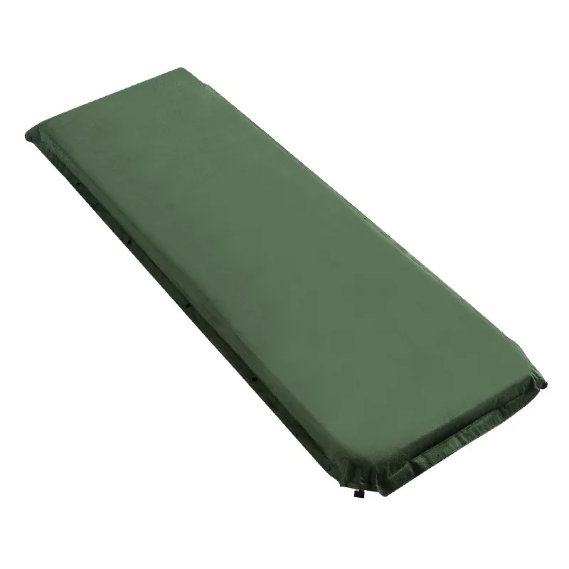

Outdoor products, drop plastic cloth inflatable pad 8CM suede single pad