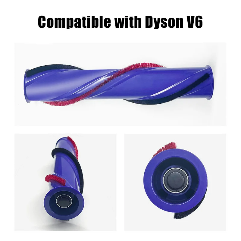 For Dyson V6 V8 V10 V11 Cordless Vacuum Cleaner Soft Plush Strips Replacement Brushroll Brush Head Roller Bar Accessories image 5