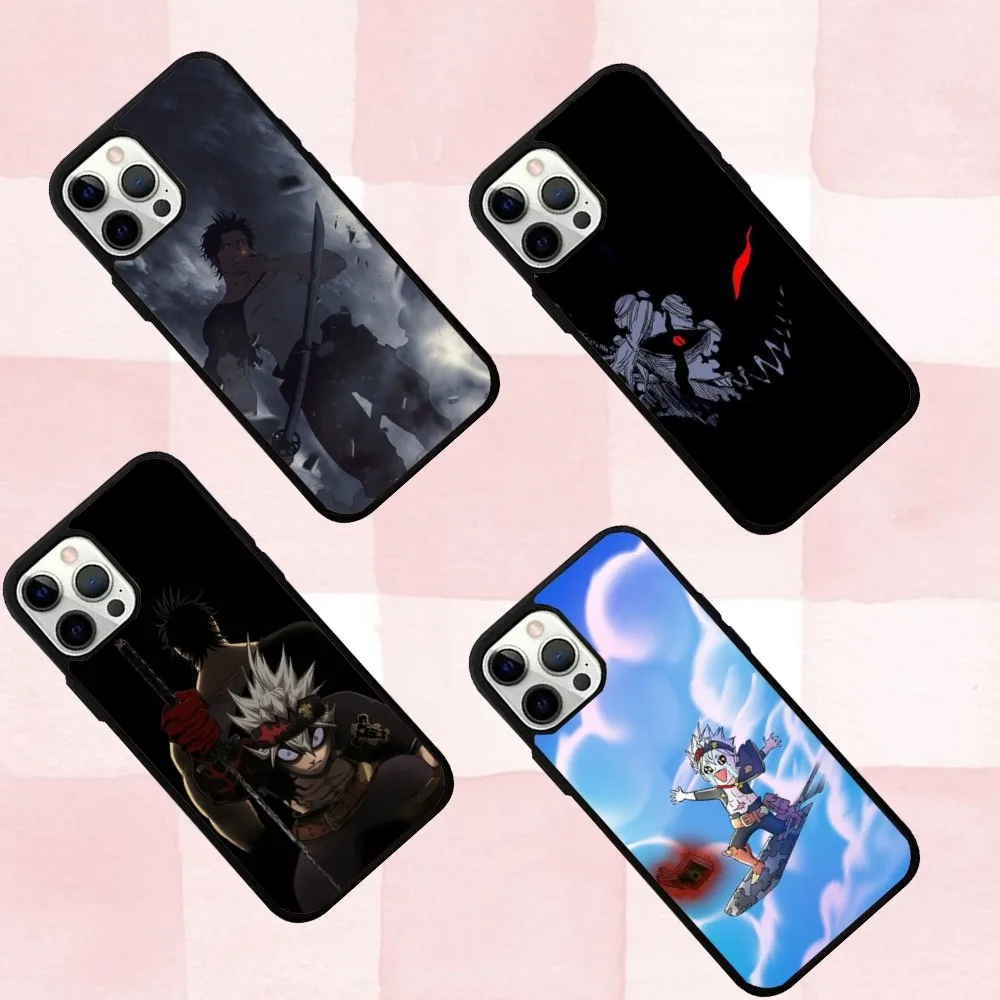 

Anime B-Blacks C-Clovers Phone Case For IPhone 16,se4,15,Pro,Max,Case 14,Plus,13,12,11 Magesafe Magnetic Wireless Charge Cover