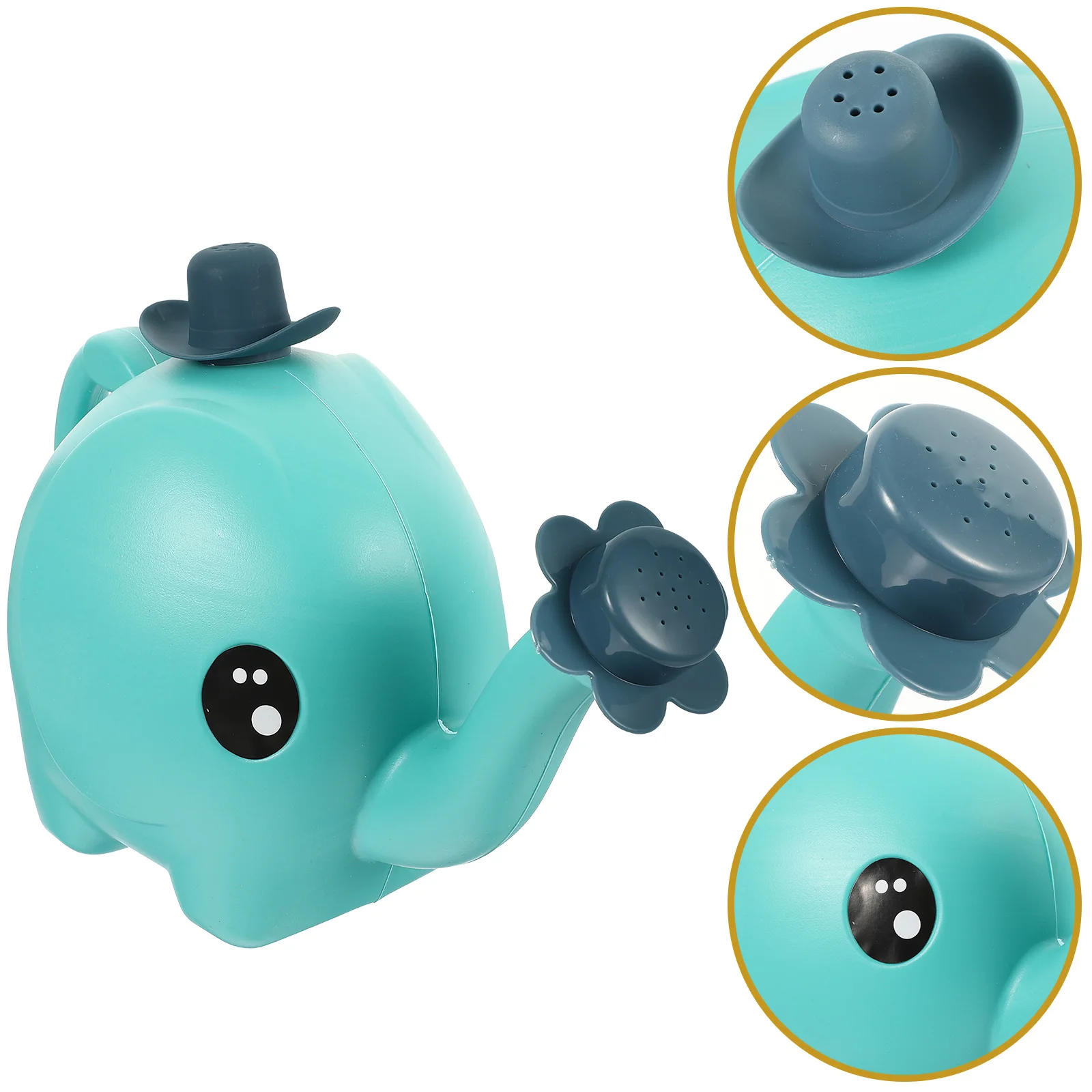 

Plastic Watering 1 5L Elephant Shape Long Mouth for Sprinkled Kettle Plant Pot Sprinkler Even Flow Control
