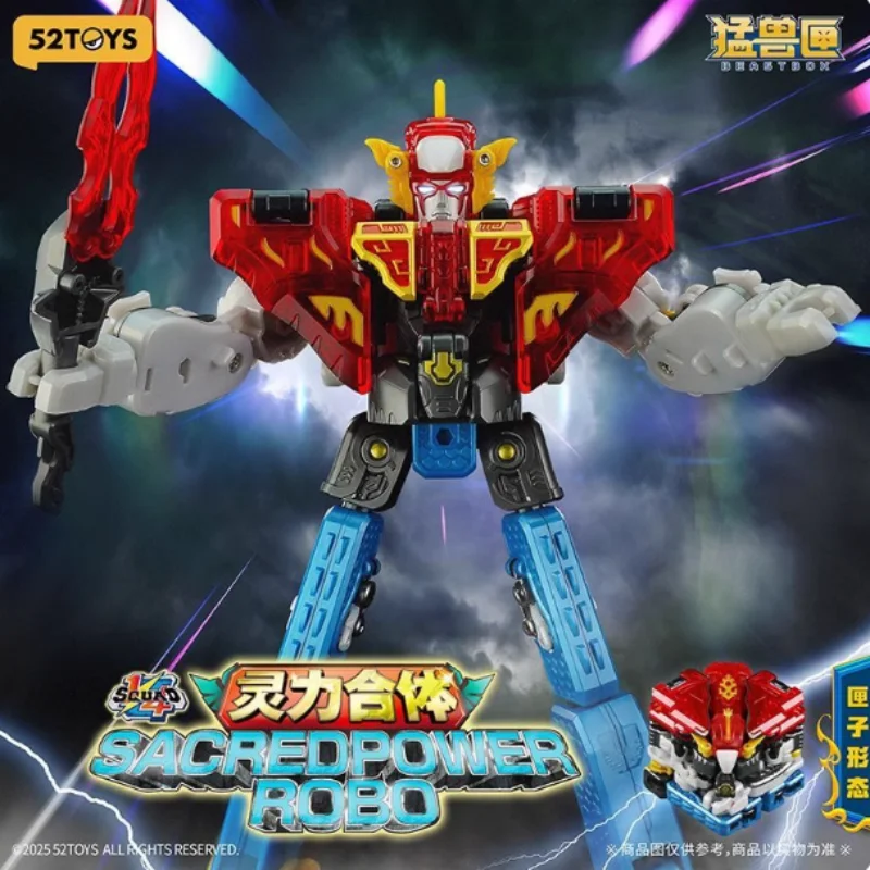 Original 52 juguetes Beastbox Firepower Robo 4/1 equipo Kit de combinación juguetes transformables coleccionables ensamblados modelo móvil regalos