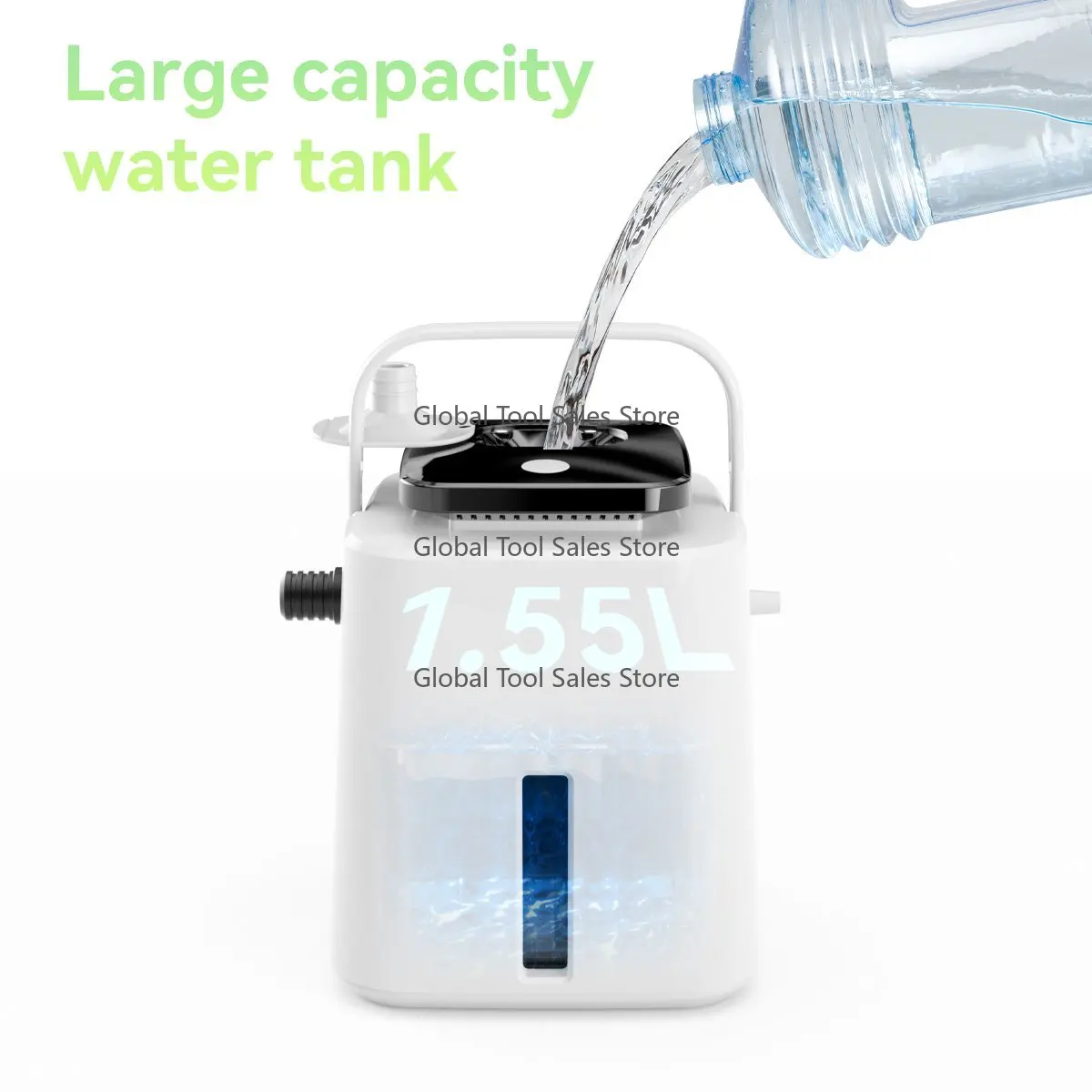 

Professional Portable Steam Vacuum Cleaner (1500W) – High Pressure for Car & Kitchen Deep Cleaning