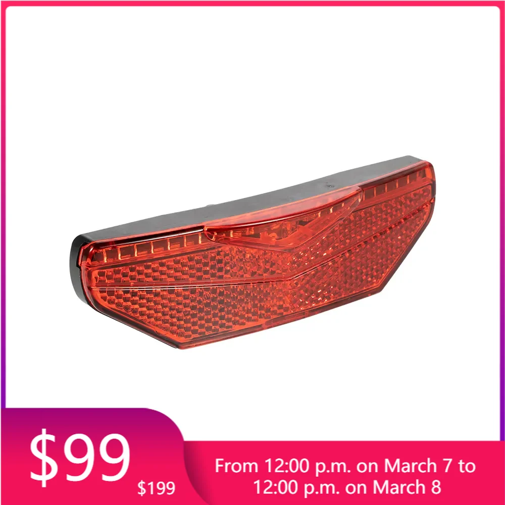 

Велосипедный светодиодный задний фонарь, отражатели тормозов и багажника, водонепроницаемый светодиодный светильник из АБС-пластика с питанием от батареи для наружного использования, велосипедный фонарь